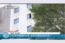小区发现遗漏水表，显示欠费近500万元！物业：水去哪了谁在用？视频封面