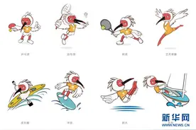 第十四届全国运动会竞赛项目吉祥物设计发布图片
