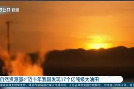 自然资源部：近十年我国发现17个亿吨级大油田视频封面