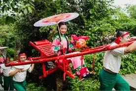 我们的节日·口述民俗｜四川华蓥山滑竿抬幺妹图片