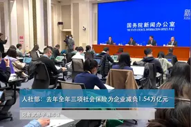 人社部：去年全年三项社会保险为企业减负1.54万亿元视频封面