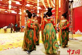 探秘河南元宵晚会《唐宫夜宴》小姐姐洛阳实景拍摄现场图片