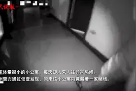小公寓每天人来人往，原来暗藏地下赌场图片