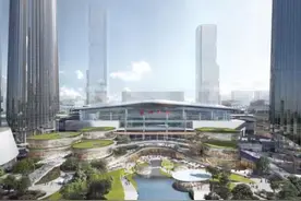 杭州西站综合体两宗地块出让，未来将霸占杭州高楼排行榜，最高楼近400米图片