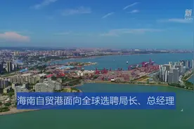 海南自贸港面向全球选聘局长、总经理视频封面