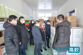 黑龙江省教育厅调研检查组检查指导黑龙江外国语学院春季学期开学疫情防控工作图片