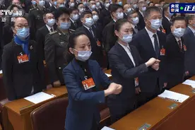 无声的手语国歌，深沉的爱国情怀图片