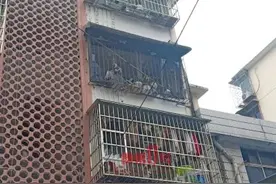 巨响！柳州一小区突发煤气爆燃两人受伤！曾闻到煤气味后开灯图片