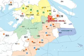 虹桥国际开放枢纽“一核两带”涉及的长三角这些区域，一起来速览图片