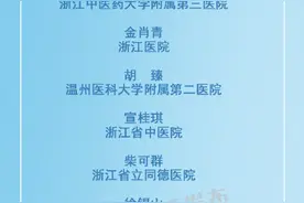 第三批浙江省国医名师名单出炉图片