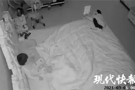 视频太揪心了！单亲爸爸上夜班，5岁儿子凌晨哭醒……图片