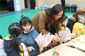 “三八节”渝北区宝环幼儿园爱心萌宝为妈妈们集体过“节日”图片