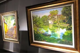 “璞玉浑金成丹青”女画家联展：女性氛围与江南清丽图片