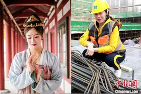 工服换汉服 女工友们的“别样”妇女节图片