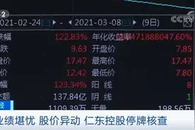 9个交易日上演8个涨停！这只“妖股”被停牌核查！股价曾连续跌停……啥情况？图片