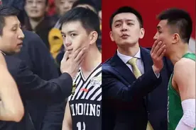 郭艾伦不满判罚被捂嘴，杨鸣晒照调侃此乃传承图片