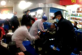 旅客途中忽然站不起来，原是突发脑梗，衡阳铁警紧急救助图片