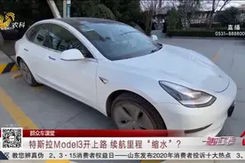 买特斯拉新车,表显里程380公里实际只跑322公里,客服：更新软件包