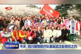 四川新闻联播丨四川援鄂医疗队重返武汉赴樱花之约图片
