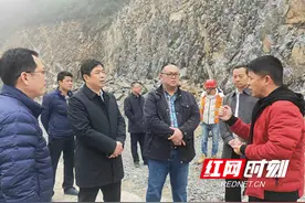 道县：李天明调研上坦公路建设和环保督察交办问题整改落实情况图片