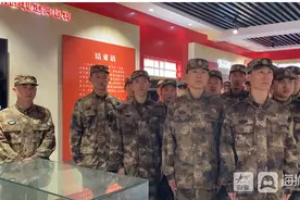 利津县人武部组织预定新兵参观见学图片