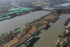 阳春三月赏南通③丨运河小岛即将“蝶变”一起去打卡约不约？图片