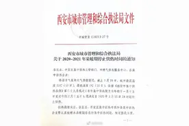 西安今晚24时停止集中供暖 这些注意事项你要知道图片