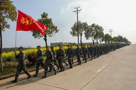 役前拉练！六安市裕安区打好入伍新兵“预防针”图片
