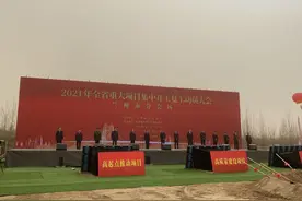 兰州：21个重大项目集中开工复工图片