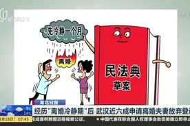 经历“离婚冷静期”后  武汉近六成申请离婚夫妻放弃登记视频封面
