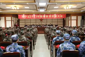 长宁区举行2021年春季新兵欢送大会图片