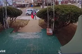 美国一名外卖小哥把掉地上的披萨默默塞回包装盒 顾客投诉后被解雇图片