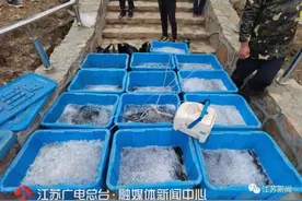 数人聚集在长江边放生，民警紧急劝阻：小心违法图片