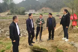 李星华深入中港镇宣讲“中央一号”文件和全国“两会”精神，调研督导村委会换届选举、春耕备耕等工作图片