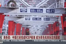 商务部：中国已经完成RCEP核准  成为率先批准协定的国家视频封面