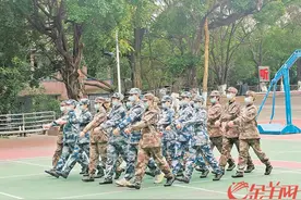 广州45名“准女兵”报到！役前训练开启“军营模式”图片