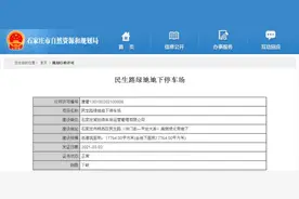 地下10层+停车位594个！石家庄此处要新建地下停车场→图片