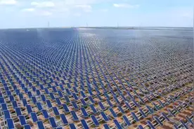 探访全球最大农光互补电站：华为智能光伏助力，累计减少碳排放200万吨图片