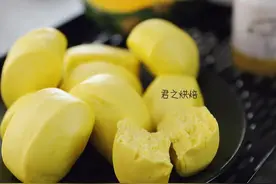 奶香南瓜馒头！我很喜欢图片