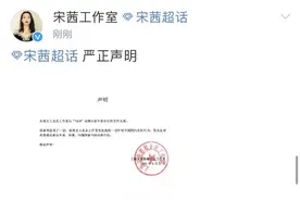 宋茜工作室：宋茜与H&M目前不存在任何合作关系，坚决抵制一切针对中国的污名化行为图片