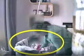 愤怒！保姆掌掴抱摔刚出生40天女婴，视频记录下全过程图片