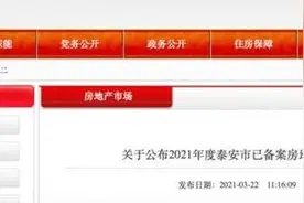 权威发布！泰安这227家房地产经纪机构，已备案图片