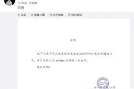 陈奕迅终止与阿迪达斯的一切合作图片