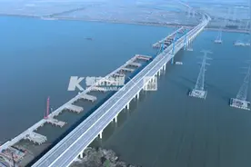曹娥江特大桥建设有新进展！杭甬间第二条高速公路建成后，1小时开到宁波图片