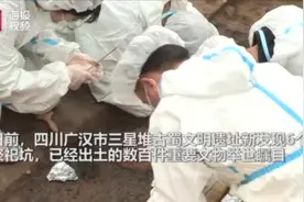 海报直击丨专访三星堆考古工作站前站长陈德安：出土文物多是碎片 可能是砸坏烧燎后埋下图片