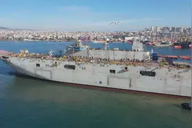 F-35上舰梦碎后土耳其脑洞大开：把国产航母改成无人机航母图片