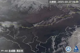 起沙了！乌兰巴托AQI已爆表 沙尘直奔我国而来 明早北京天又要黄了图片