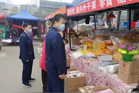 石家庄桥西区市监局开展清明节祭祀用品市场专项检查图片