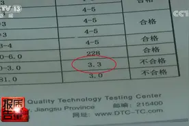 吊牌写含96%羊毛实际一根羊毛都没！检测人员：没见过这么差的衣服图片