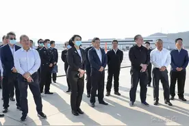 国家口岸办副主任党英杰调研深汕合作区小漠国际物流港图片